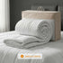Wool Quilt 500GSM Thick King Winter Doona Baffle Box Construction 100% Wool Filling