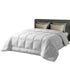Wool Quilt 500GSM Thick Super King Winter Doona Baffle Box Construction 100% Wool Filling