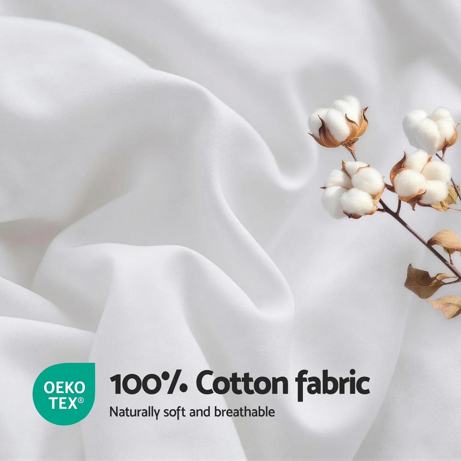 Wool Quilt 800GSM Extra Thick Double Winter Doona Baffle Box Construction 100% Wool Filling