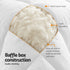Wool Quilt 800GSM Extra Thick King Winter Doona Baffle Box Construction 100% Wool Filling
