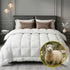 Wool Quilt 800GSM Extra Thick Super King Winter Doona Baffle Box Construction 100% Wool Filling