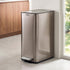 Cefito 15L Pedal Rubbish Bin Slim Carbon Steel Garbage Bin for Home Grey