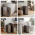 Cefito 15L Pedal Rubbish Bin Slim Carbon Steel Garbage Bin for Home Grey