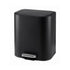 Cefito 20L Trash Bin Steel Pedal Bins Soft Close Kitchen Rubbish Waste Can Black