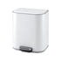 Cefito 20L Pedal Rubbish Bin Soft Close, Steel Kitchen Trash Can White