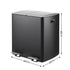 Cefito Pedal Bins Rubbish Bin Dual Compartment Waste Recycle Dustbins 40L Black