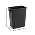Cefito 35L Rubbish Bin Waste Dustbin Open Top Trash Can Kitchen Office Dark Grey