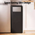 Cefito 30L Commercial Trash Can with Lid Front Push Flap Rubbish Bin Black