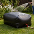 Weisshorn 1000L Collapsible Water Bladder, Portable PVC Rainwater Tank, Black