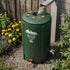 100L/22Gal Collapsible Rain Barrel PVC Water Tank Collection Storage for Garden Irrigation