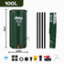 100L/22Gal Collapsible Rain Barrel PVC Water Tank Collection Storage for Garden Irrigation