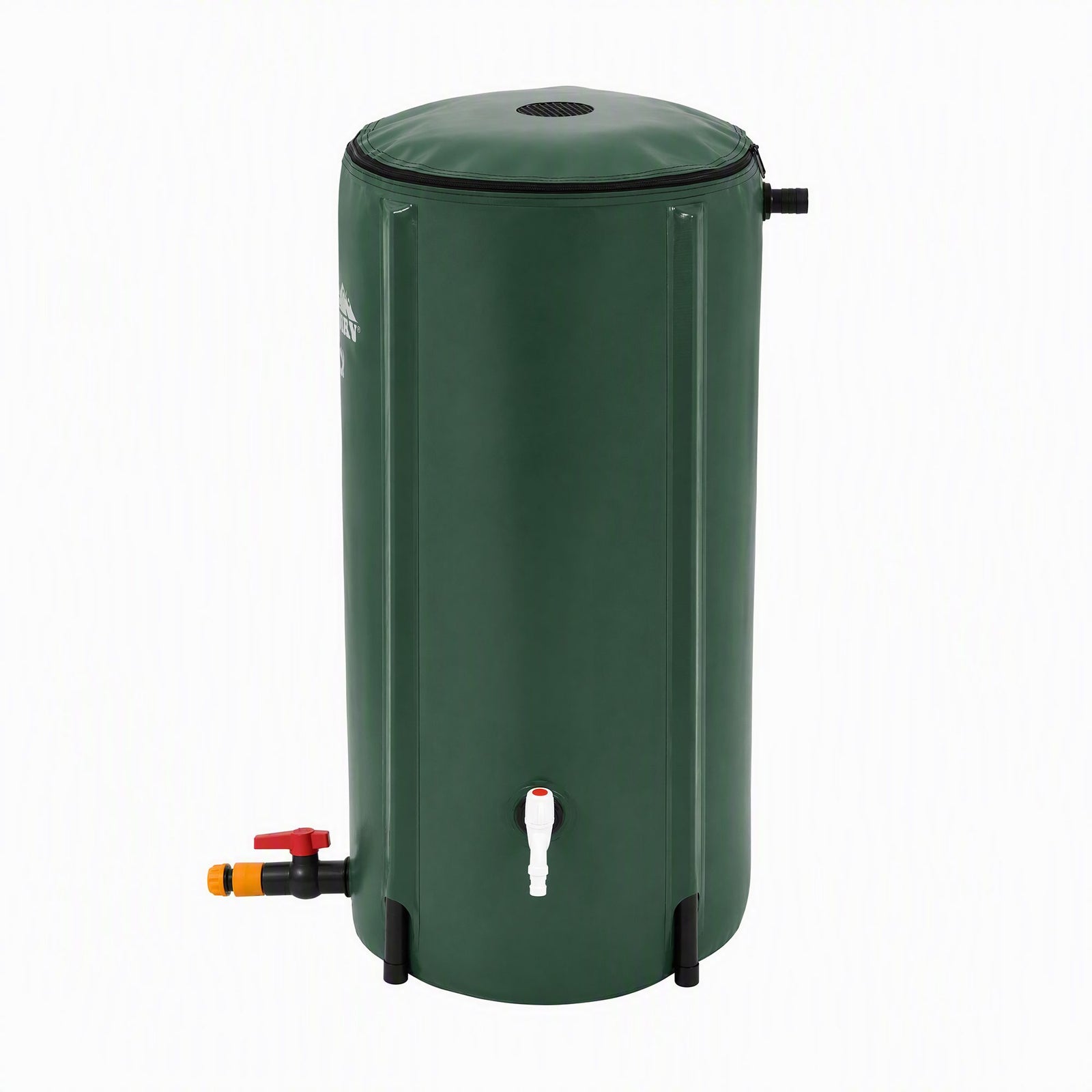 100L/22Gal Collapsible Rain Barrel PVC Water Tank Collection Storage for Garden Irrigation