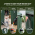 100L/22Gal Collapsible Rain Barrel PVC Water Tank Collection Storage for Garden Irrigation