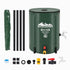 50L/11gal Collapsible Rain Barrel PVC Water Tank Collection Storage for Garden Irrigation