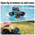 Keezi Kids Amphibious 2.4GHz Remote Control Car Boat with Water Spray Blue