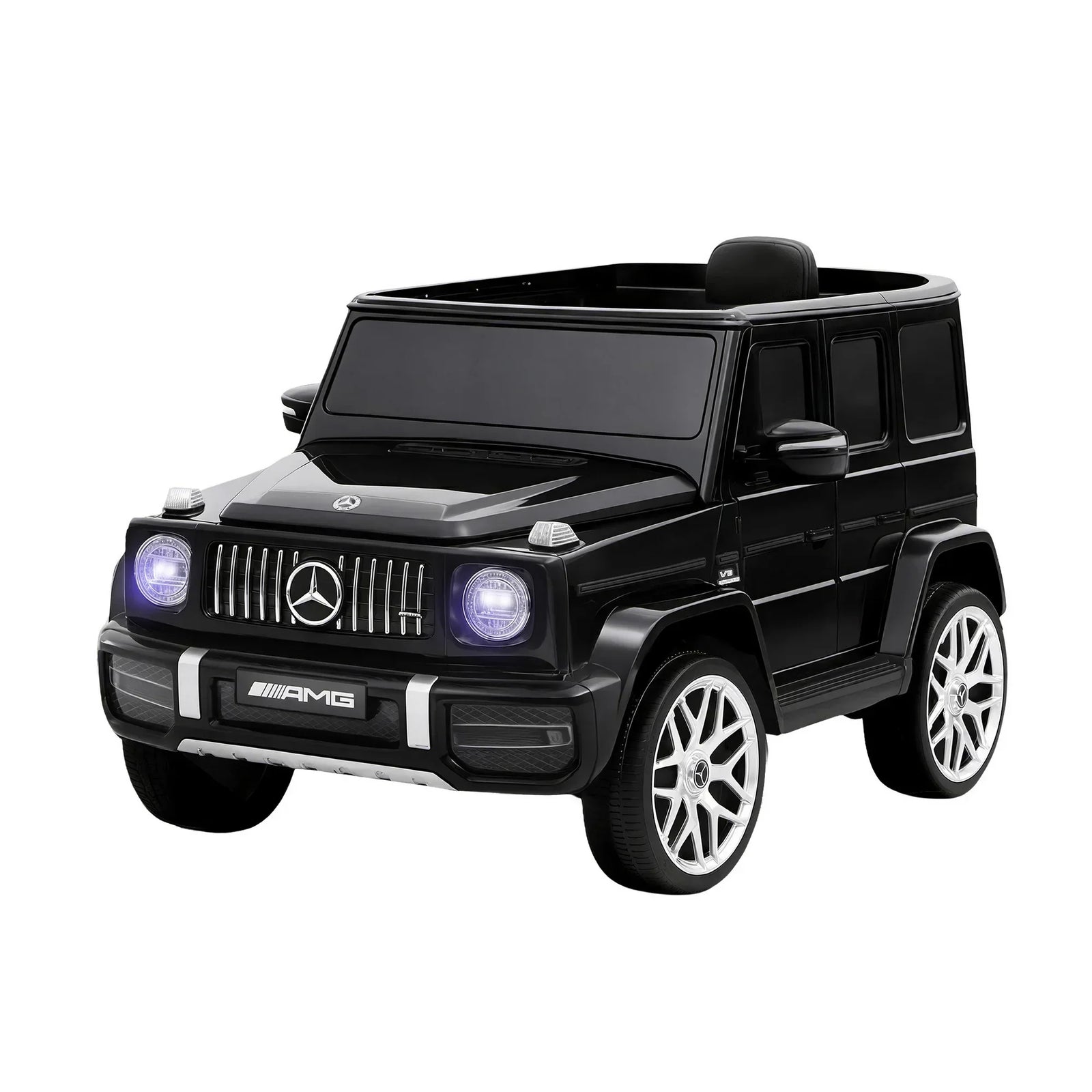 Kids Mercedes-Benz AMG G63 Ride On Car 12V Licensed Remote Black