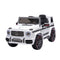 Kids Electric Ride On Car G63 Toy Cars Remote Control White