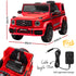 Kids Electric Ride On Car Mercedes-Benz Licensed AMG G63 Toy Cars Remote Red