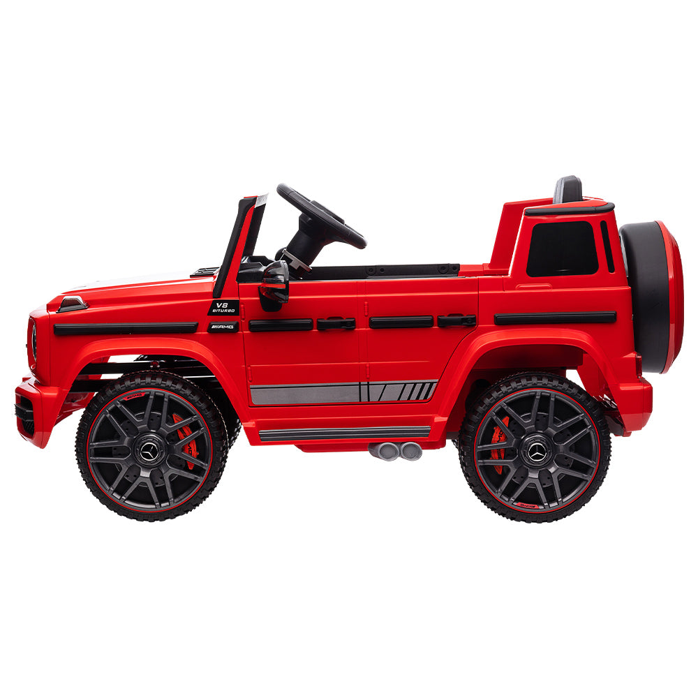 Kids Electric Ride On Car Mercedes-Benz Licensed AMG G63 Toy Cars Remote Red