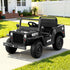 12V Kids Ride On Truck Electric Car with Remote Control Black