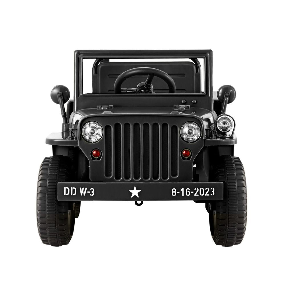 12V Kids Ride On Truck Electric Car with Remote Control Black