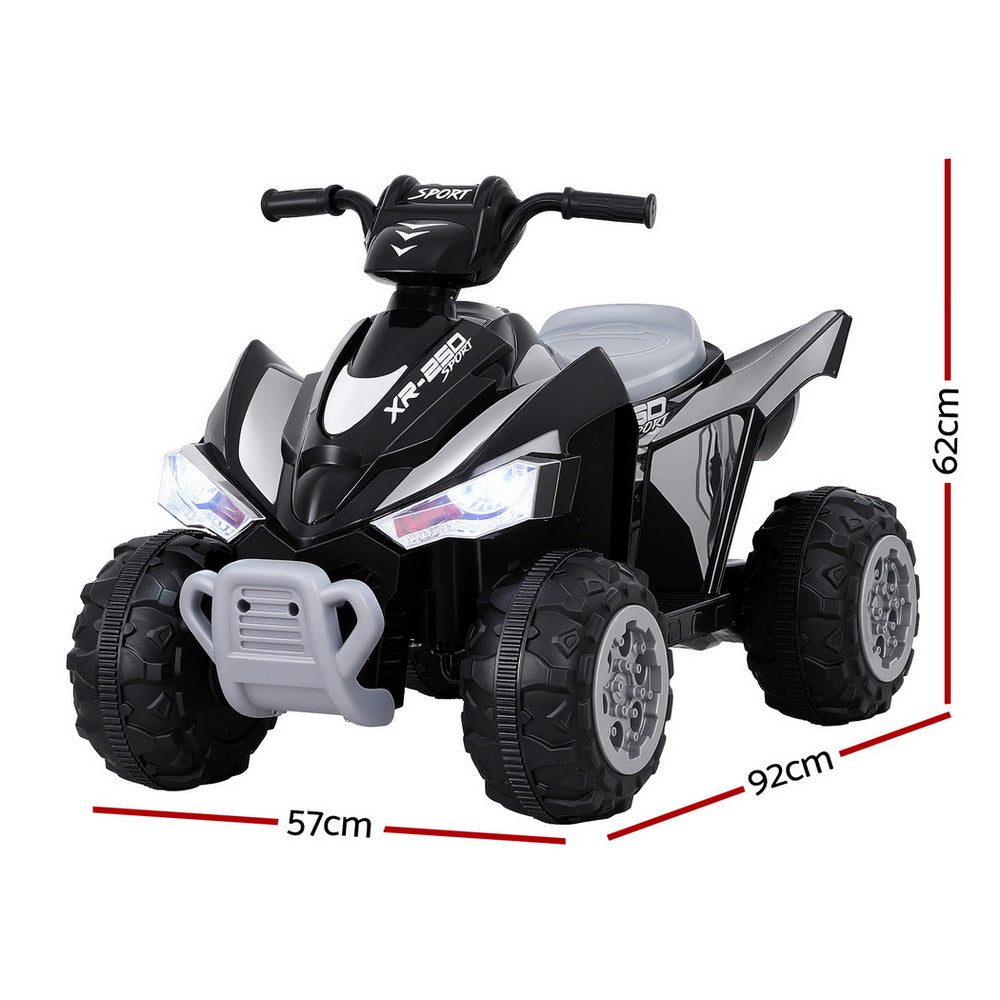 Kids Ride On Car ATV Quad Motorbike Electric Outdoor Toys 12V Black