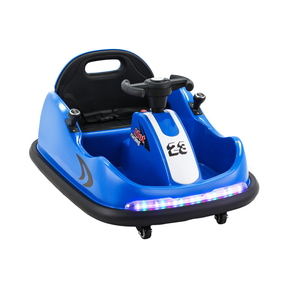 Kids Ride On Car Bumper Kart 6V Electric Toys Cars Remote Control Blue