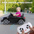 Kids Electric Ride On Car Licensed Outdoor Toys Cars Music Remote Black