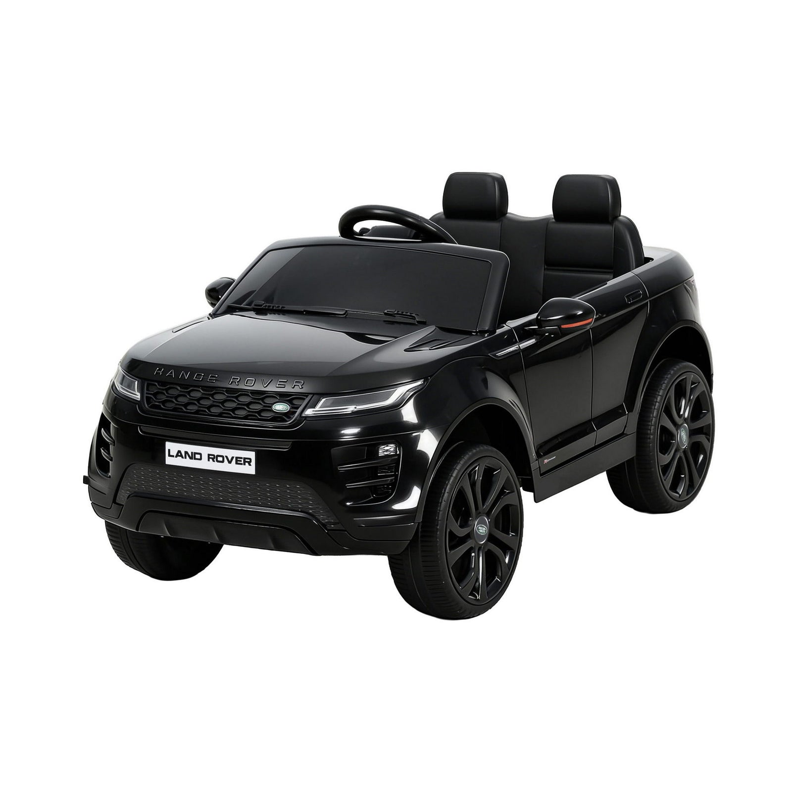 Licensed Land Rover Evoque Kids Ride On Car 12V Remote Control Black SUV Toy