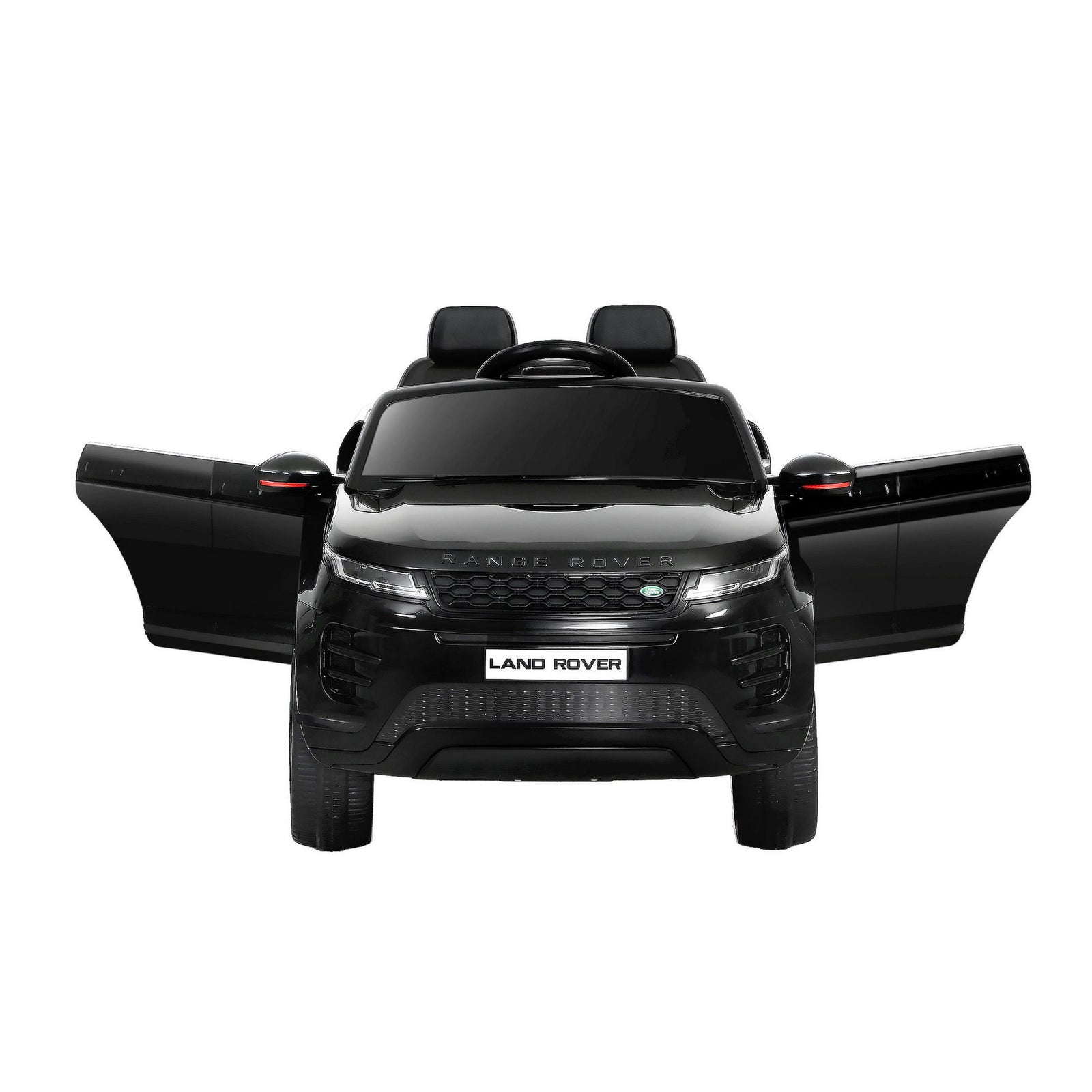 Licensed Land Rover Evoque Kids Ride On Car 12V Remote Control Black SUV Toy
