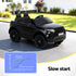 Licensed Land Rover Evoque Kids Ride On Car 12V Remote Control Black SUV Toy