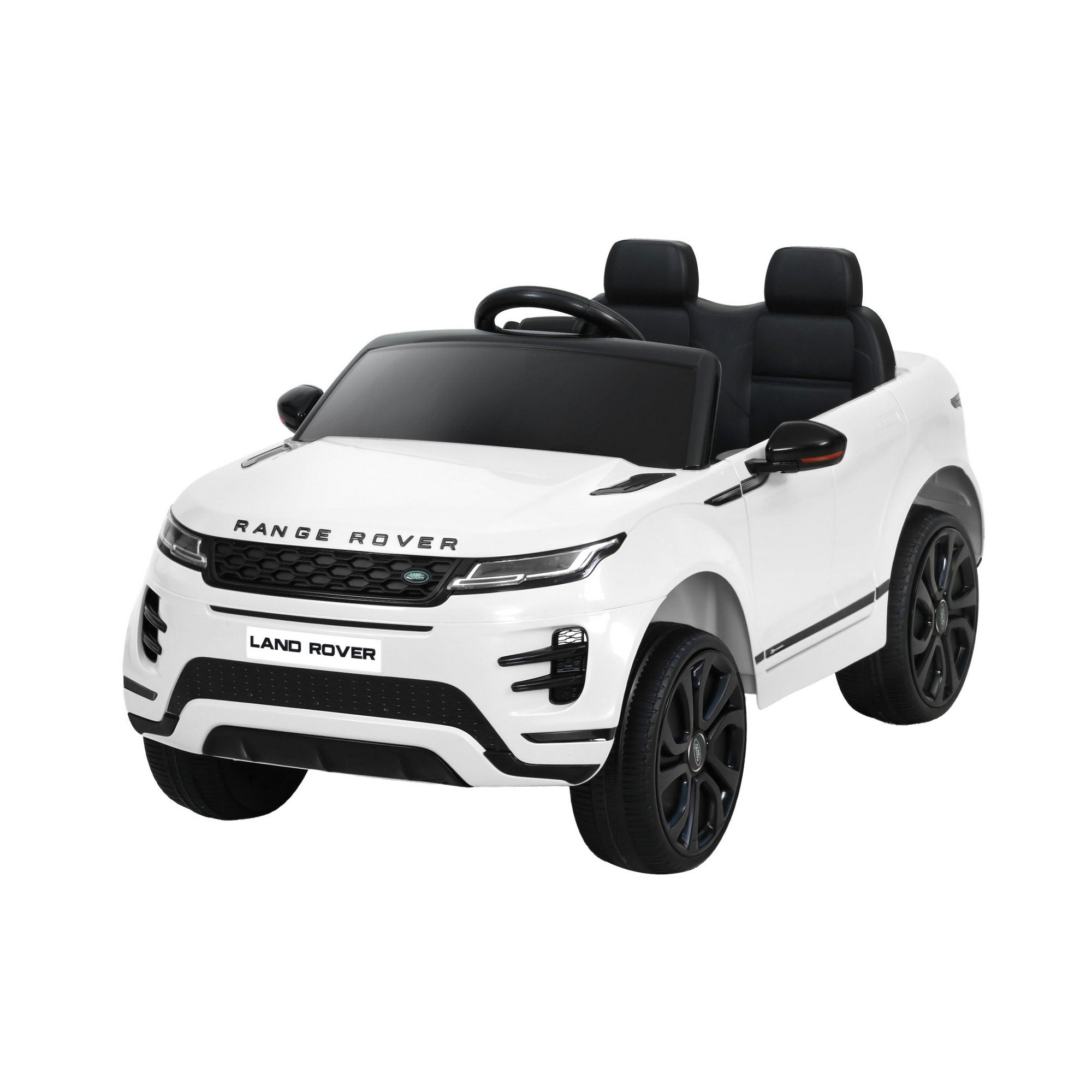 Licensed Land Rover Evoque Kids Ride On Car 12V Remote Control White SUV Toy