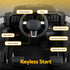 Kids Electric Ride On Jeep 12V Remote Control Car Off-Road Toy Black