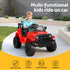 Kids Ride On Jeep 12V Electric Car Twin Motor Remote Control Red