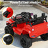 Kids Ride On Jeep 12V Electric Car Twin Motor Remote Control Red