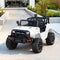 Kids Ride On Jeep 12V Electric Car Twin Motor Remote Control White