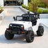 Kids Ride On Jeep 12V Electric Car Twin Motor Remote Control White