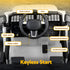 Kids Ride On Jeep 12V Electric Car Twin Motor Remote Control White
