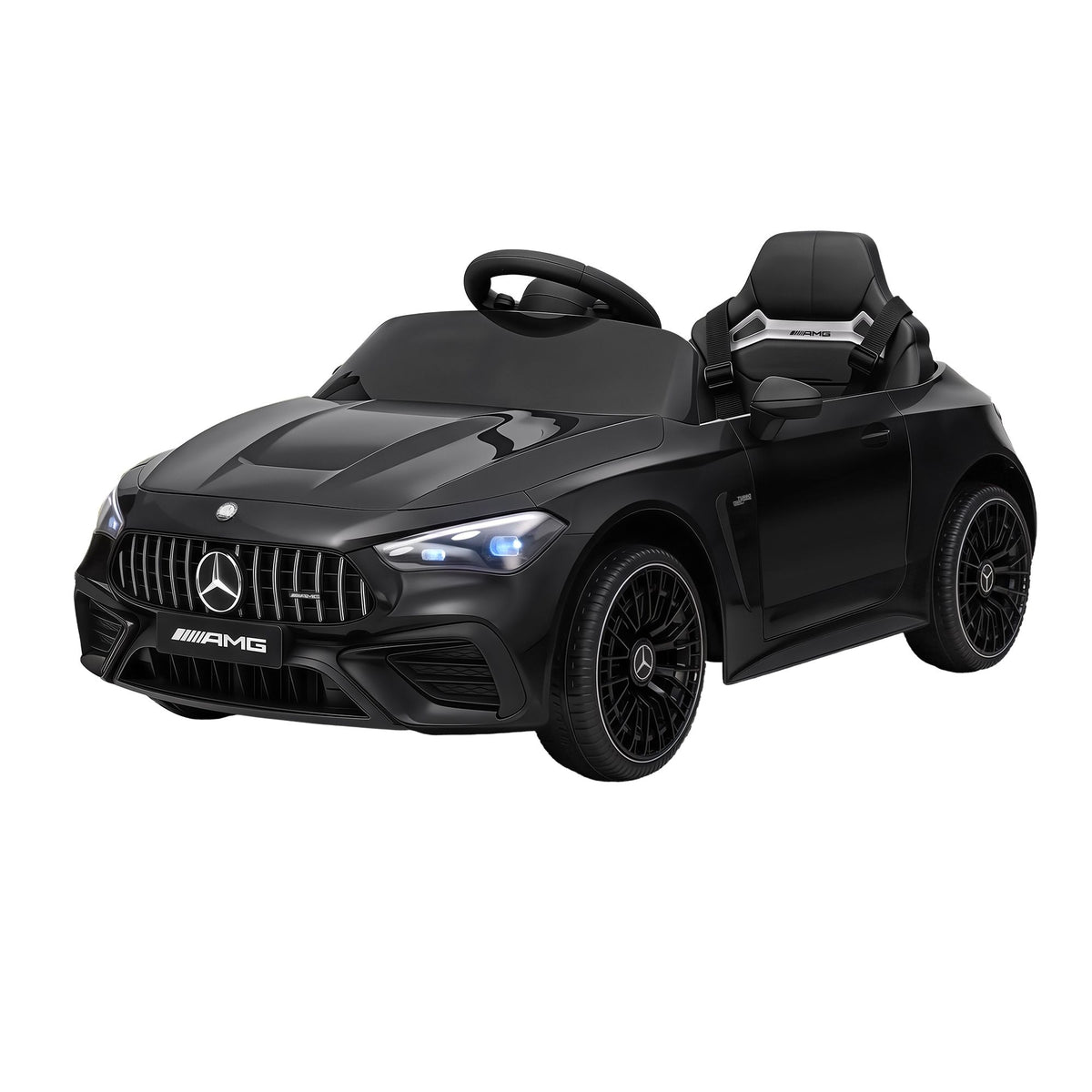 Mercedes-Benz AMG Licensed Kids Ride On Car 12V Electric Remote Control Black