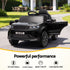 Land Rover Ride On Car Kids SUV 12V Kids Electric Car Remote Control Black