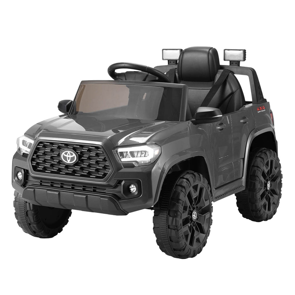 Kids Electric Ride On Car  Tacoma Off Road Jeep Toy Cars Remote 12V Grey