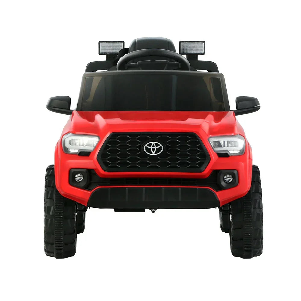 Kids Electric Ride On Car  Tacoma Off Road Jeep Toy Cars Remote 12V Red