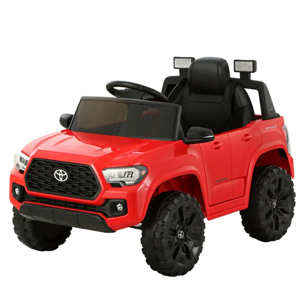 Kids Electric Ride On Car  Tacoma Off Road Jeep Toy Cars Remote 12V Red