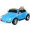 Kids Ride On Car Licensed Volkswagen Beetle Electric Toys Horn Remote 6V Blue