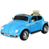 Kids Ride On Car Licensed Volkswagen Beetle Electric Toys Horn Remote 6V Blue