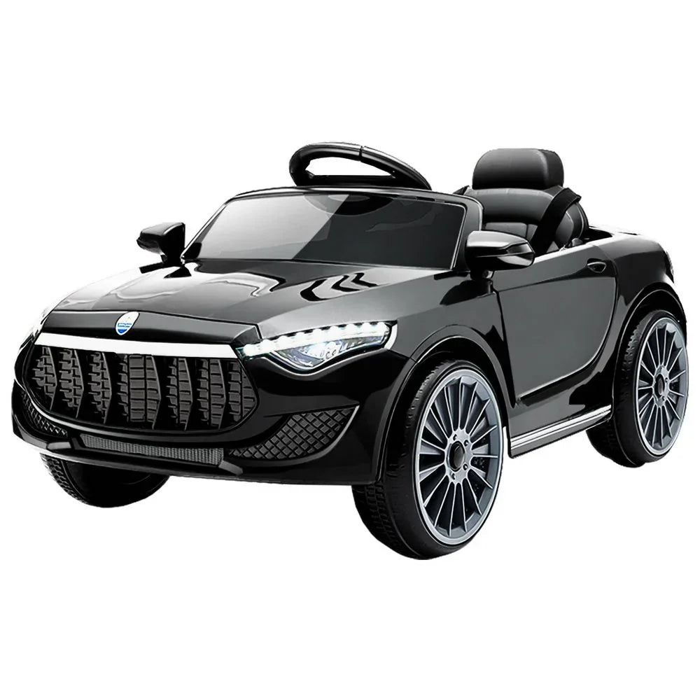 Kids Ride On Car 12V Maserati Style Twin Motor Remote Control Black