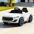 12V Kids Ride On Car Maserati Style Electric Toy White Remote Control