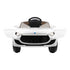 12V Kids Ride On Car Maserati Style Electric Toy White Remote Control