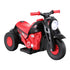 Rigo Kids Ride On Car Motorcycle Motorbike with Bubble Maker Electric Toy 6V Red