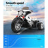 Kids Ride On Police Motorbike Harley Style 6V Electric Bike Black